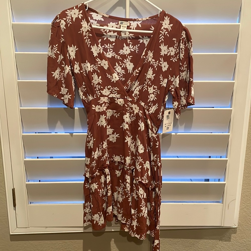 Billabong One and Only tie waist dress